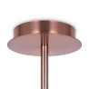 Lampa wisząca szklana mosiężna 10-punktowa MOD221PL-10G z serii Erich - Lampy Maytoni