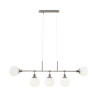 Lampa wisząca szklana niklowa 5-punktowa MOD221-PL-05-N z serii Erich - Lampy Maytoni