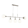 Lampa wisząca szklana niklowa 5-punktowa MOD221-PL-05-N z serii Erich - Lampy Maytoni