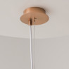 Lampa wisząca szklana mosiężna MOD221-PL-01-G z serii Erich - Lampy Maytoni