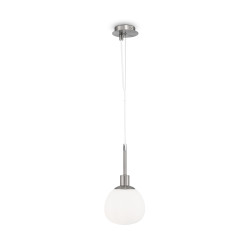 Lampa wisząca szklana niklowa MOD221-PL-01-N z serii Erich - Lampy Maytoni