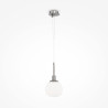 Lampa wisząca szklana niklowa MOD221-PL-01-N z serii Erich - Lampy Maytoni
