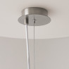 Lampa wisząca szklana niklowa MOD221-PL-01-N z serii Erich - Lampy Maytoni