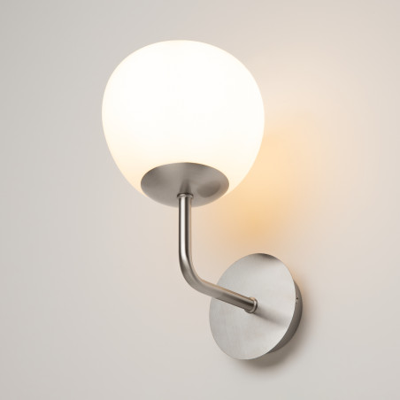 Kinkiet szklany niklowy MOD221-WL-01-N z serii Erich - Lampy Maytoni