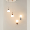 Kinkiet szklany niklowy MOD221-WL-01-N z serii Erich - Lampy Maytoni