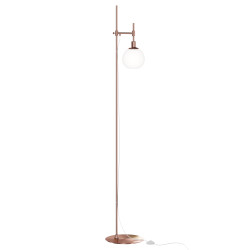 Lampa podłogowa szklana mosiężna MOD221-FL-01-G z serii Erich - Lampy Maytoni