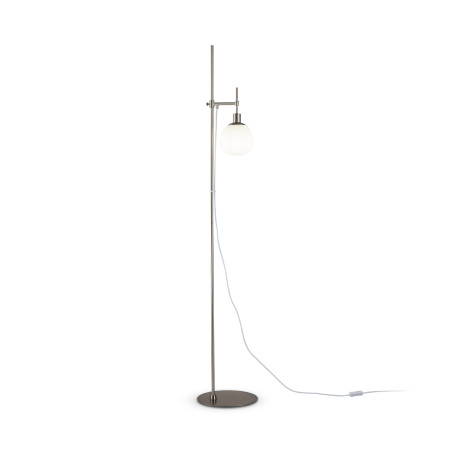 Lampa podłogowa szklana niklowa MOD221-FL-01-N z serii Erich - Lampy Maytoni