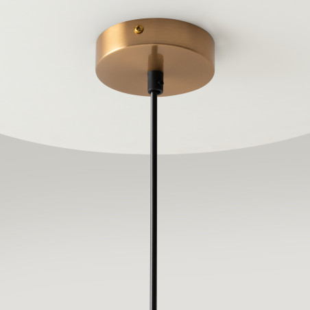 Lampa wisząca szklana miedziana 2-punktowa MOD013PL-02BS1 z serii Ring - Lampy Maytoni