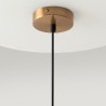 Lampa wisząca szklana miedziana 2-punktowa MOD013PL-02BS1 z serii Ring - Lampy Maytoni
