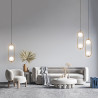 Lampa wisząca szklana miedziana 2-punktowa MOD013PL-02BS1 z serii Ring - Lampy Maytoni
