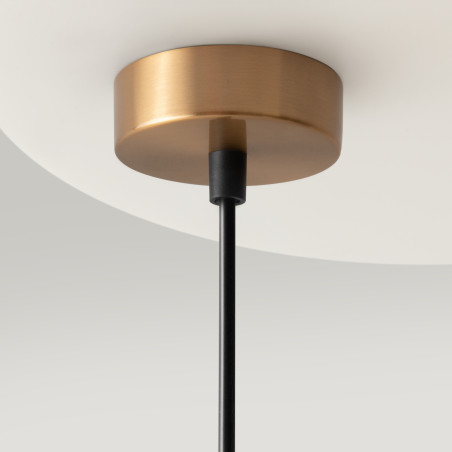 Lampa wisząca szklana miedziana 4-punktowa MOD013PL-04BS1 z serii Ring - Lampy Maytoni
