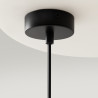 Lampa wisząca szklana czarna 4-punktowa MOD013PL-04B z serii Ring - Lampy Maytoni
