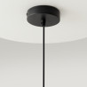 Lampa wisząca szklana czarna 2-punktowa MOD013PL-02B z serii Ring - Lampy Maytoni