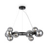 Lampa wisząca szklana czarna 11-punktowa MOD545PL-11B z serii Dallas - Lampy Maytoni