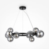 Lampa wisząca szklana czarna 11-punktowa MOD545PL-11B z serii Dallas - Lampy Maytoni