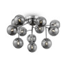 Plafon szklany chromowany 12-punktowy MOD545PL-12CH z serii Dallas - Lampy Maytoni
