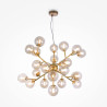 Lampa wisząca szklana złota 24-punktowa MOD545PL-24G z serii Dallas - Lampy Maytoni