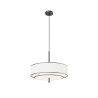 Lampa wisząca tekstylna czarna 5-punktowa MOD613PL-05W z serii Bergamo - Lampy Maytoni