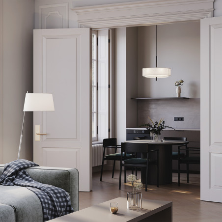 Lampa wisząca czarna 5-punktowa MOD613PL-05W1 z serii Bergamo - Lampy Maytoni