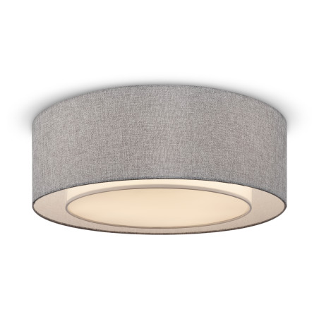Plafon tekstylny chromowany 3-punktowy MOD613CL-04GR z serii Bergamo - Lampy Maytoni