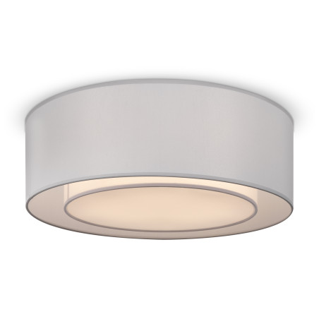 Plafon tekstylny chromowany 3-punktowy MOD617CL-04GR z serii Bergamo - Lampy Maytoni