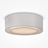Plafon tekstylny chromowany 3-punktowy MOD617CL-04GR z serii Bergamo - Lampy Maytoni