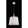Lampa wisząca metalowa biała MOD029-PL-01-W z serii Lantern - Lampy Maytoni