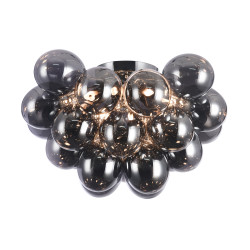 Plafon szklany niklowy 8-punktowy MOD112CL-08N z serii Balbo - Lampy Maytoni