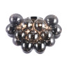 Plafon szklany niklowy 8-punktowy MOD112CL-08N z serii Balbo - Lampy Maytoni