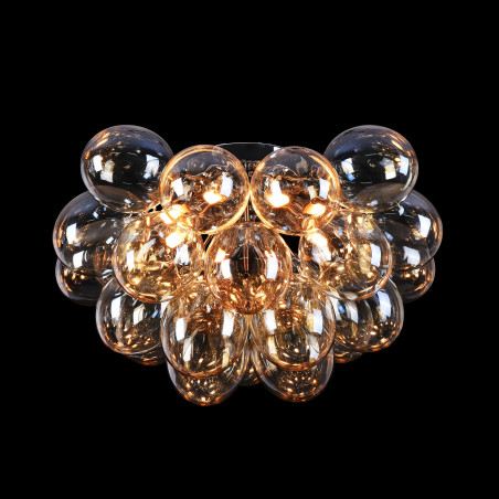 Plafon szklany niklowy 8-punktowy MOD112CL-08G z serii Balbo - Lampy Maytoni