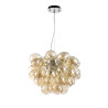 Lampa wisząca szklana niklowa 8-punktowa MOD112-08-G z serii Balbo - Lampy Maytoni