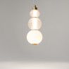 Lampa wisząca szklana złota P069PL-L16G3K z serii Collar - Lampy Maytoni