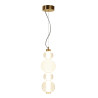 Lampa wisząca szklana złota P069PL-L17G3K z serii Collar - Lampy Maytoni