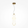 Lampa wisząca szklana złota P069PL-L17G3K z serii Collar - Lampy Maytoni