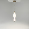 Lampa wisząca szklana złota P069PL-L17G3K z serii Collar - Lampy Maytoni