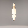 Lampa wisząca szklana złota P069PL-L35G3K1 z serii Collar - Lampy Maytoni