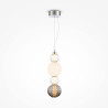 Lampa wisząca szklana chromowana P069PL-L17CH3K z serii Collar - Lampy Maytoni