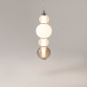 Lampa wisząca szklana chromowana P069PL-L17CH3K z serii Collar - Lampy Maytoni