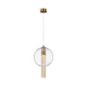 Lampa wisząca szklana mosiężna P095PL-01BZ1 z serii Flusso - Lampy Maytoni