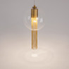 Lampa wisząca szklana mosiężna P095PL-01BZ1 z serii Flusso - Lampy Maytoni