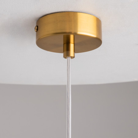 Lampa wisząca szklana mosiężna P095PL-01BZ1 z serii Flusso - Lampy Maytoni
