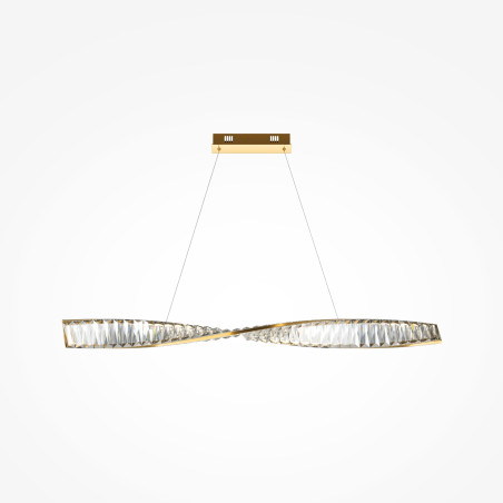 Lampa wisząca kryształowa mosiężna P097PL-L28BS3K z serii Krone - Lampy Maytoni