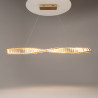 Lampa wisząca kryształowa mosiężna P097PL-L28BS3K z serii Krone - Lampy Maytoni