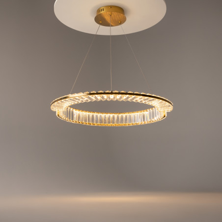 Lampa wisząca kryształowa mosiężna P097PL-L36BS3K1 z serii Krone - Lampy Maytoni
