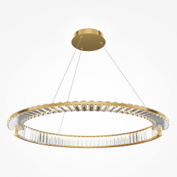 Lampa wisząca kryształowa mosiężna P097PL-L45BS3K z serii Krone - Lampy Maytoni