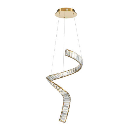 Lampa wisząca kryształowa mosiężna P097PL-L48BS3K z serii Krone - Lampy Maytoni
