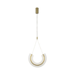 Lampa wisząca szklana złota P091PL-L18G3K z serii Maya - Lampy Maytoni