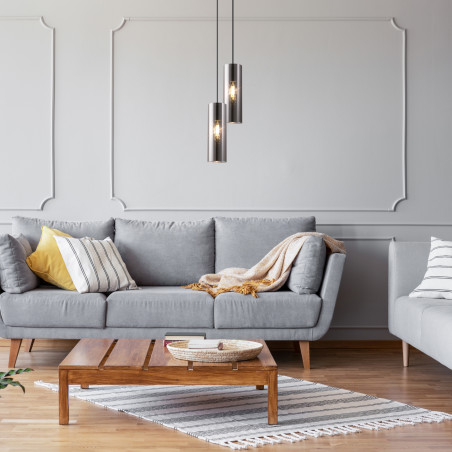Lampa wisząca szklana chromowana P011PL-01CH z serii Gioia - Lampy Maytoni