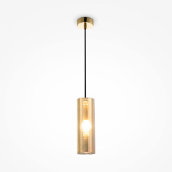 Lampa wisząca szklana złota P011PL-01G z serii Gioia - Lampy Maytoni