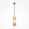 Lampa wisząca szklana złota P011PL-01G z serii Gioia - Lampy Maytoni
